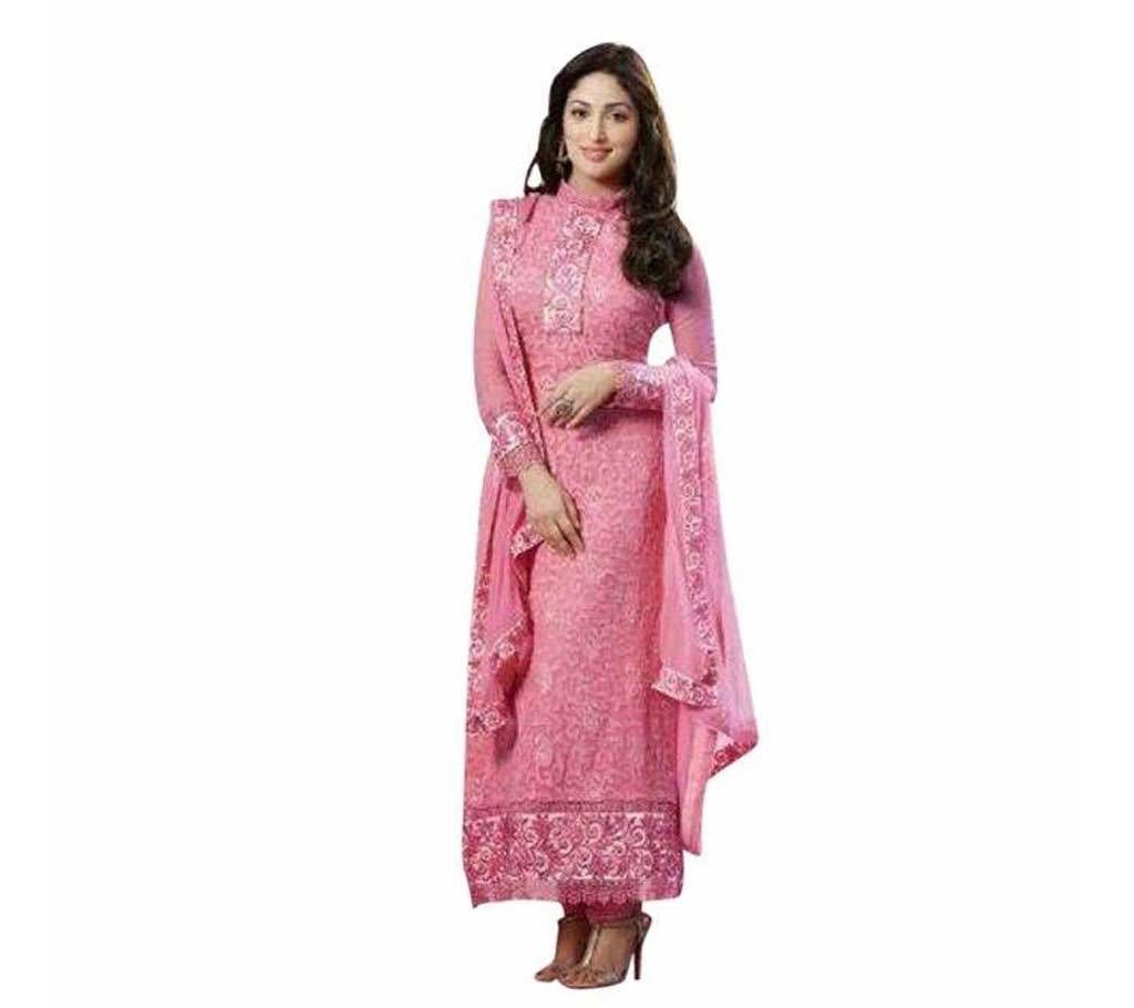 Pink Georgette Shalwar Kameez For Women