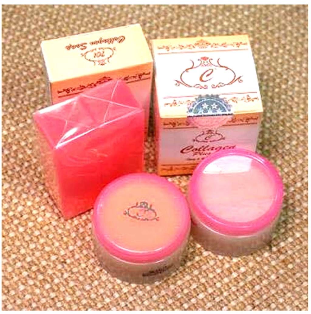 Collagen Cream with Soap Set 