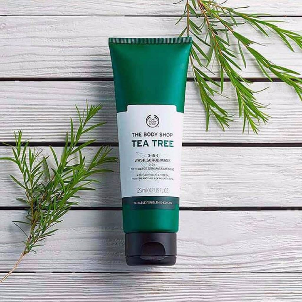 Tea Tree 3-in-1 Wash Scrub Mask