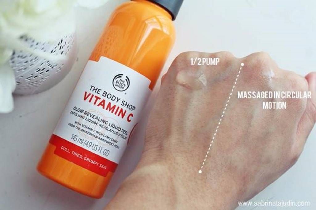 Vitamin C Glow Revealing Liquid Peel mask 