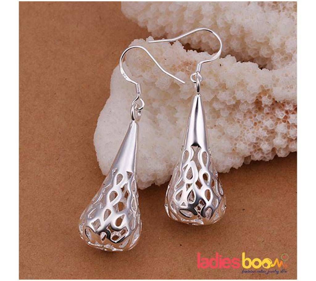 Silver Plated Charms Earrings