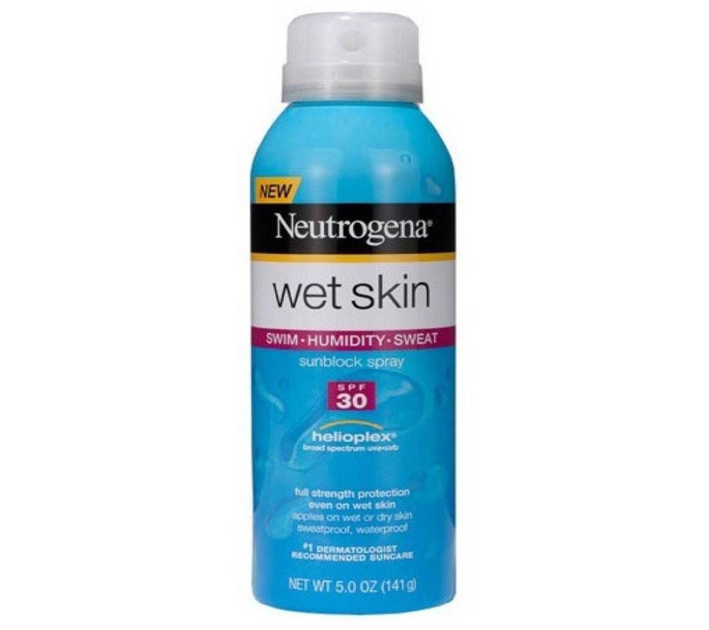 Neutrogena WetSkin Sunblock Spray SPF30 Waterproof 141g - UK
