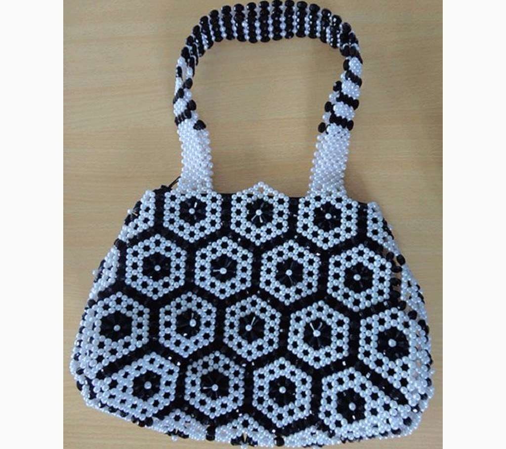 Black&White Puti Ladies Vanity Bag