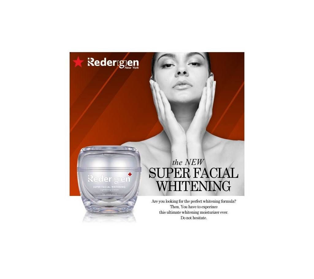 Redergen Super Facial Whitening Cream 50g - USA