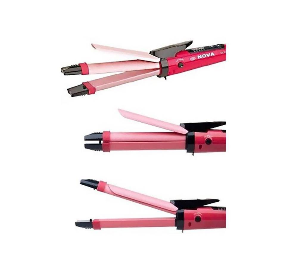 Hair Straighter And Curl Mechine