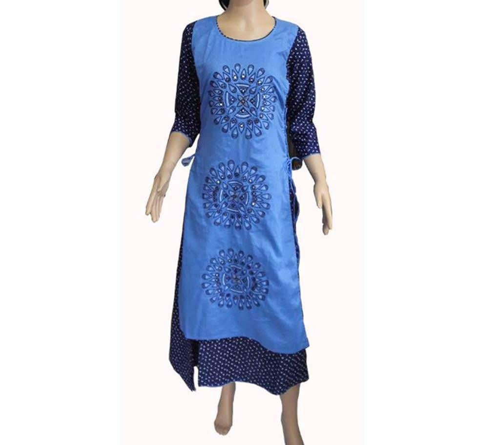 stitched long kurti 