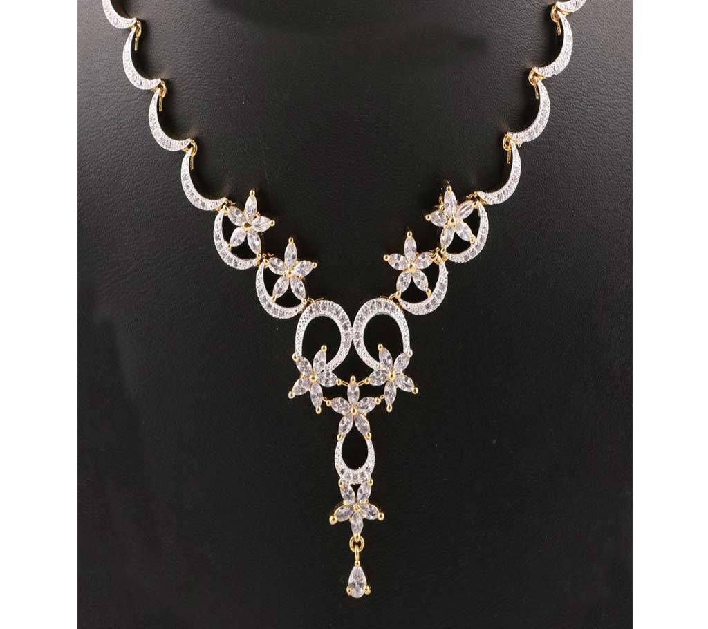 american diamond cut Necklace-810