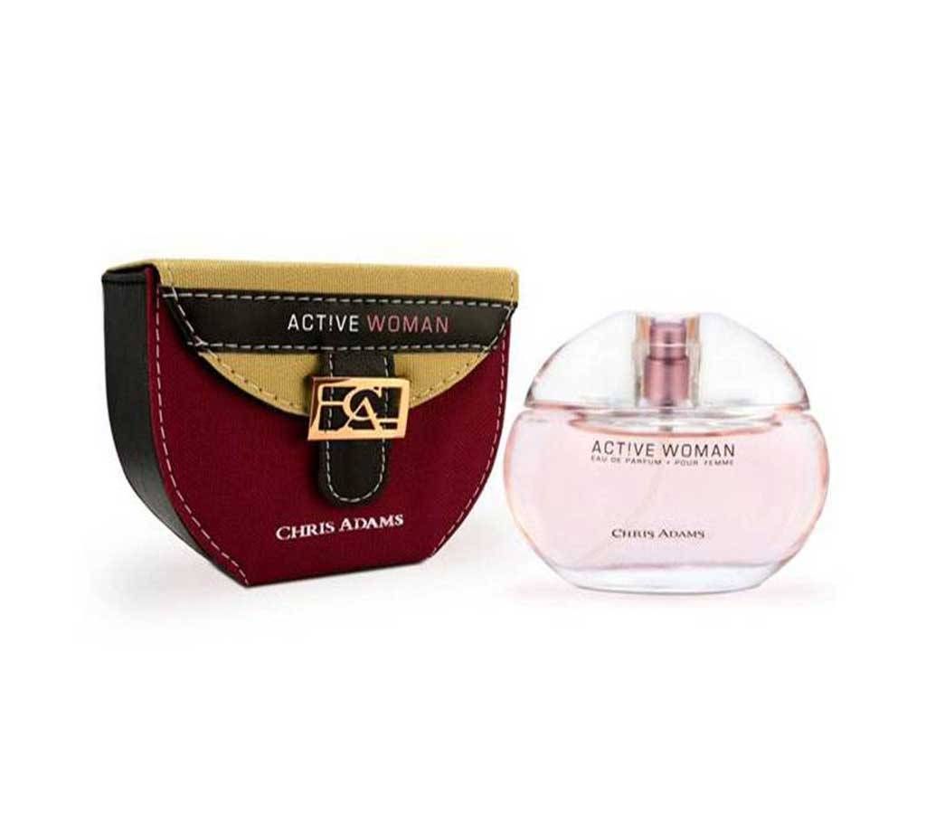 CHRIS ADAMS- ACTIVE WOMAN-Perfume 100ml - England 