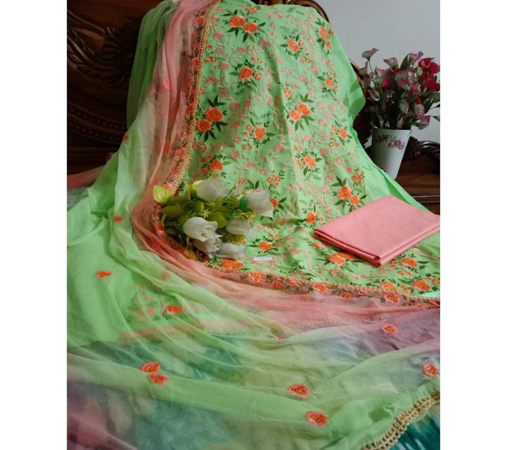 Indian embroidery three piece