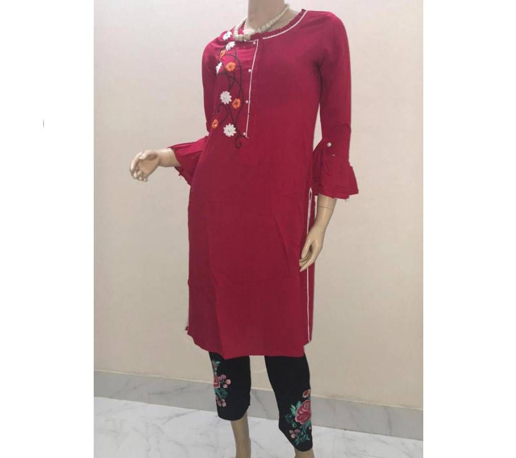 Front size design kamiz