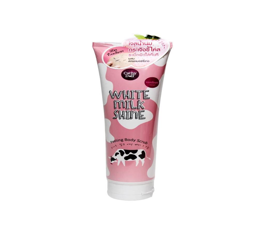 Cathy Doll White Milk Shine Peeling Body Scrub  china