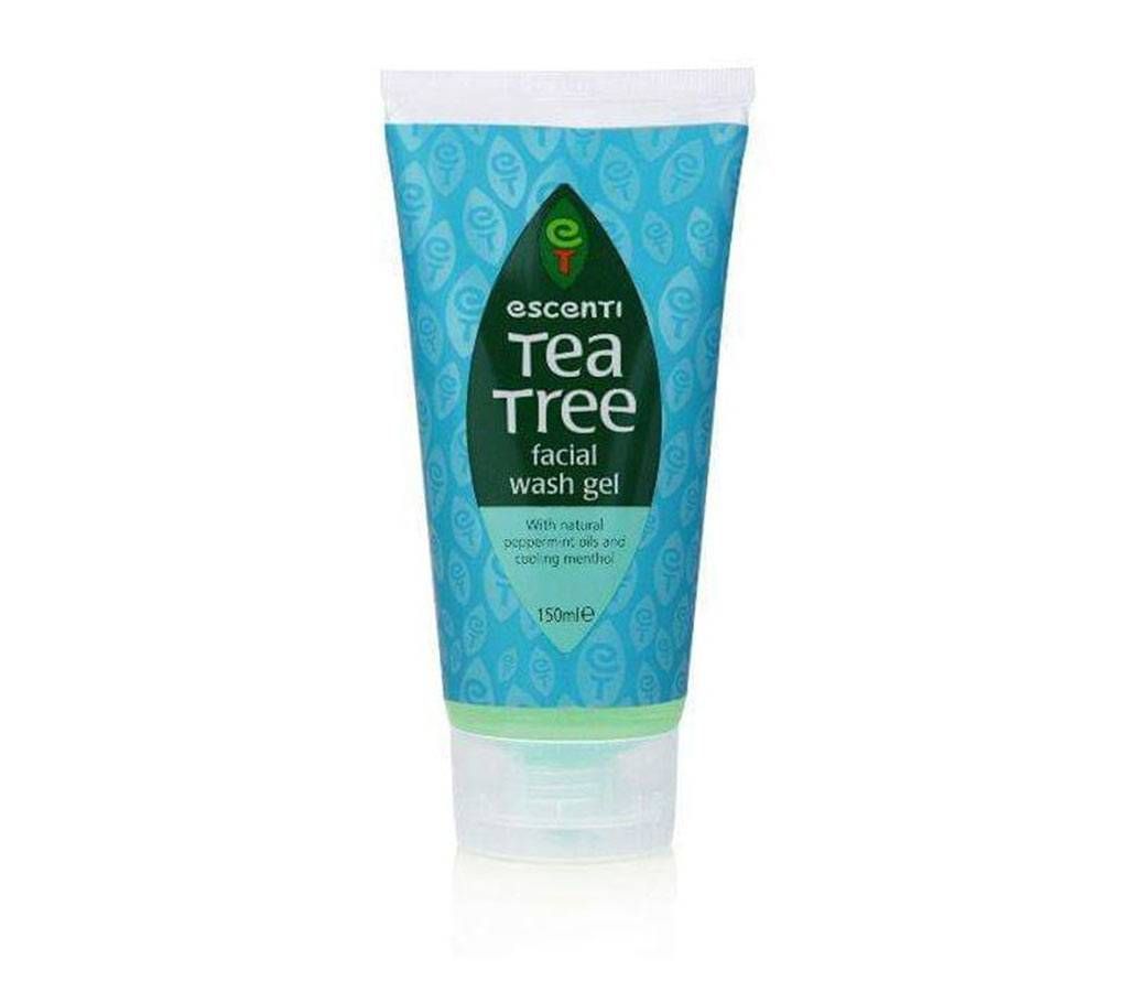 Escenti Tea Tree Facial Wash 150ml - UK