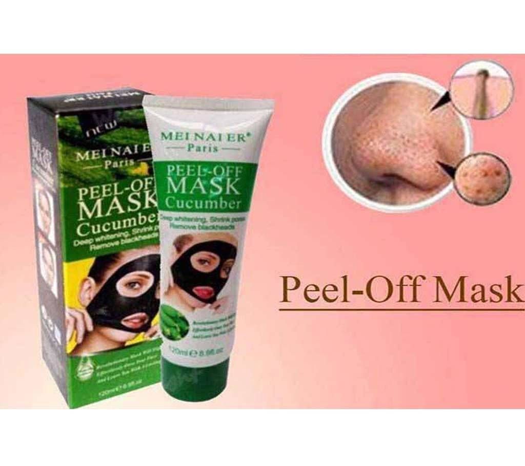 Black cucumber peel of mask PRC 