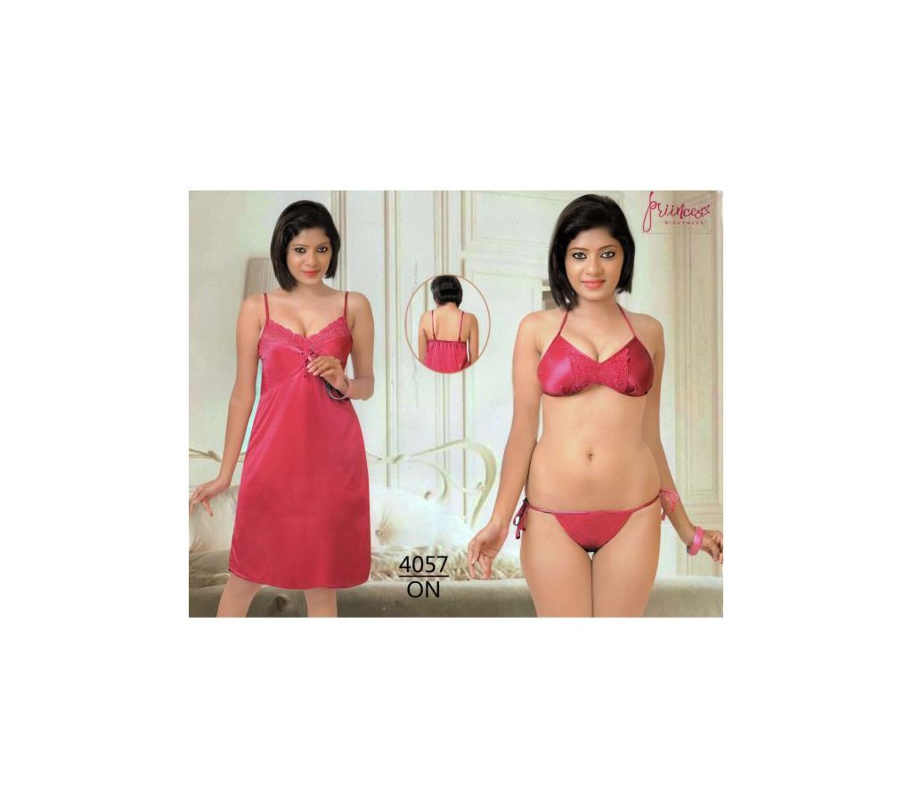 Fashionable Three Part Nighty-4057 ON