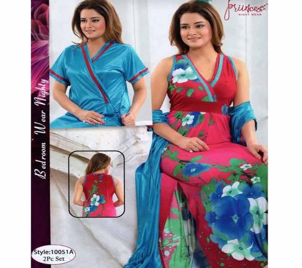 Fashionable Two Part Nighty-10051 A