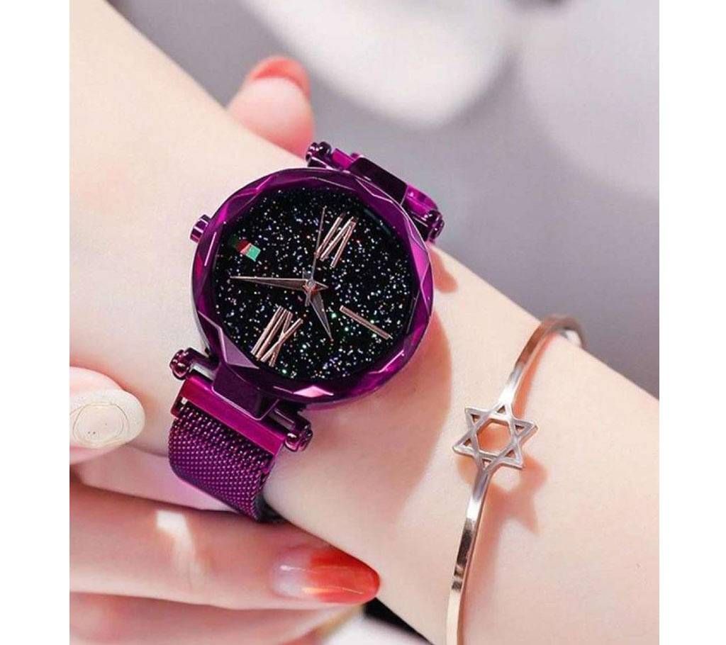 Dior Ladies Analog Watch - Purple 01 - SKA