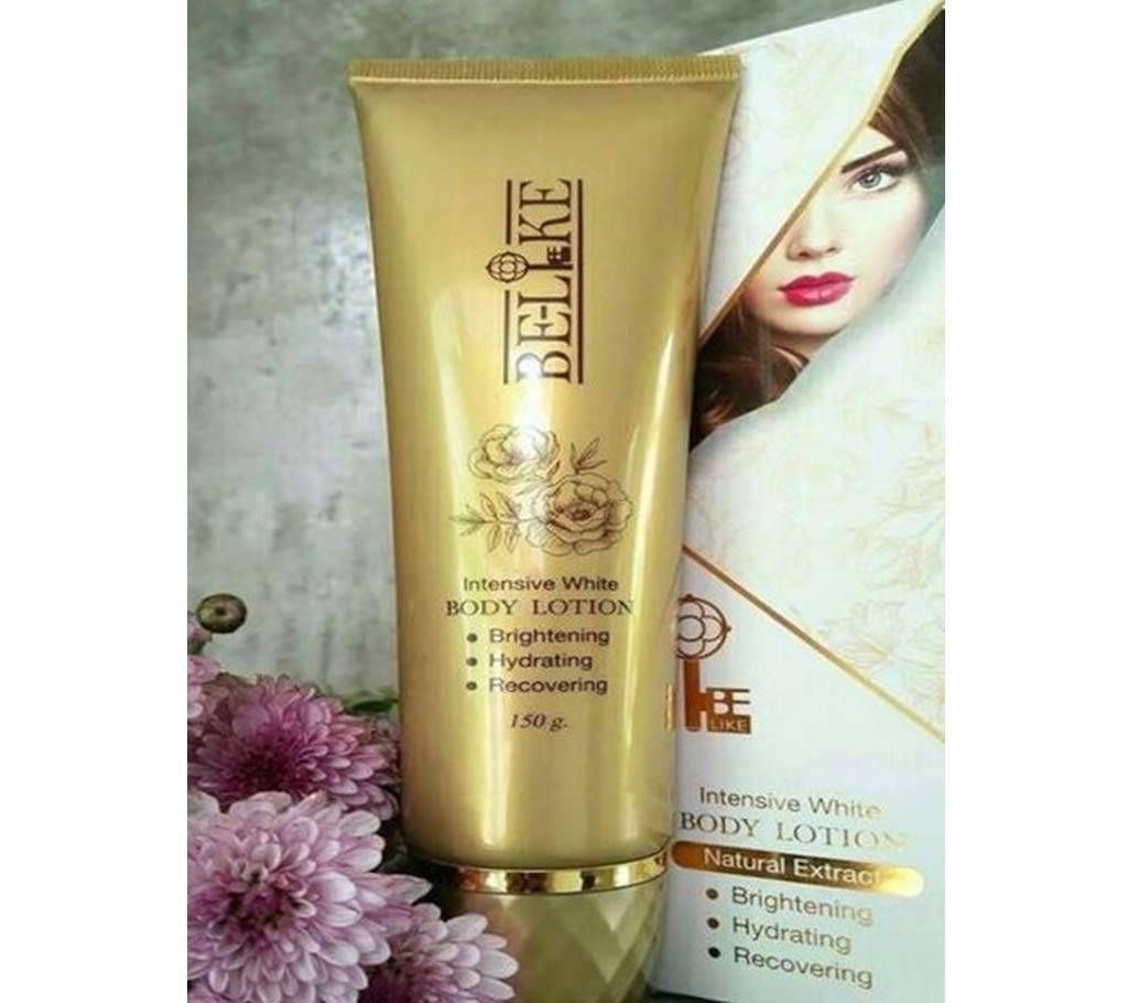 BE LIKE Intensive White Body Lotion Bright Fast Lightening Soft Dark Spot 150ml-Thailand 