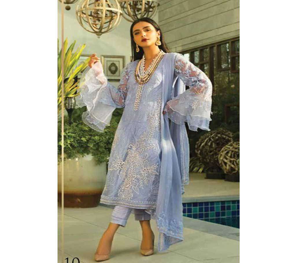 Mina Hassan Regalia Unstitched 3 Pcs /  MH10 - KCO