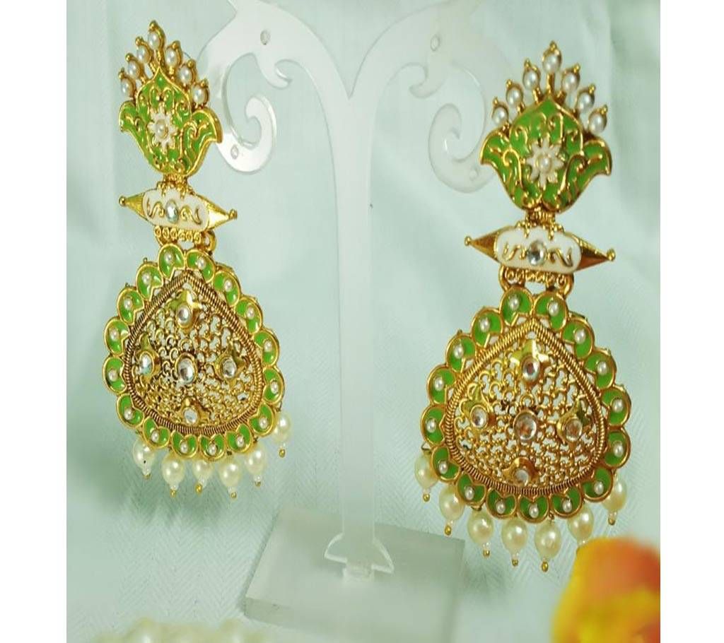 Minakari kundon Earring