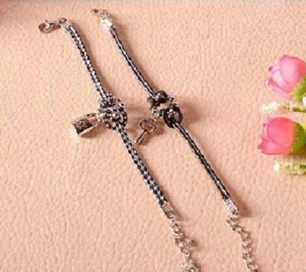 Key Lock couple bracelet 