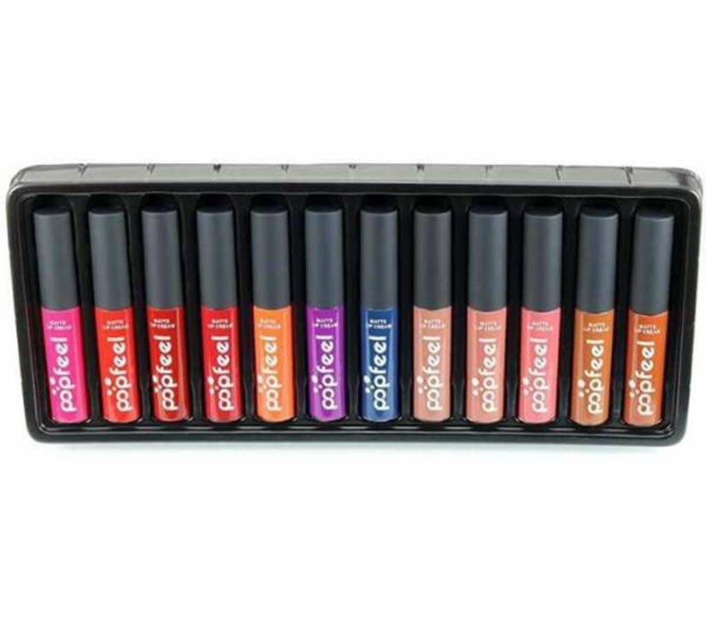 Popfeel Matte Liquid Lipstick-12 color