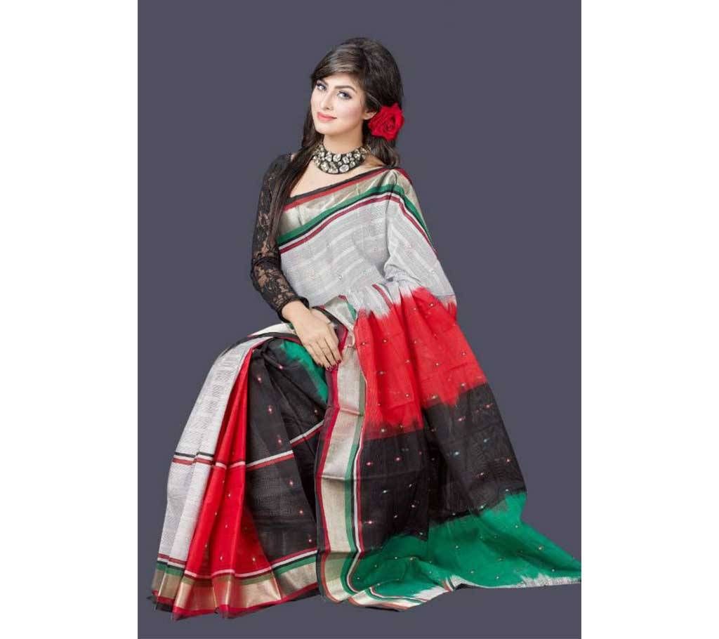 Tangail mashlasish cotton handloom sharee
