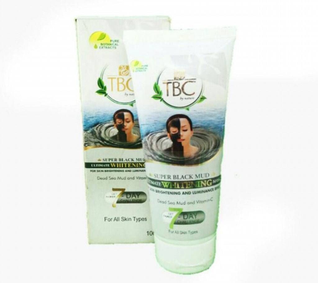 TBC Super Black Mud Ultimate Whitening Mask India