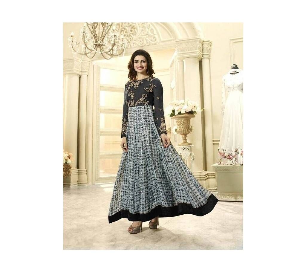 Indian Gorgias Embroidery Three-Piece
