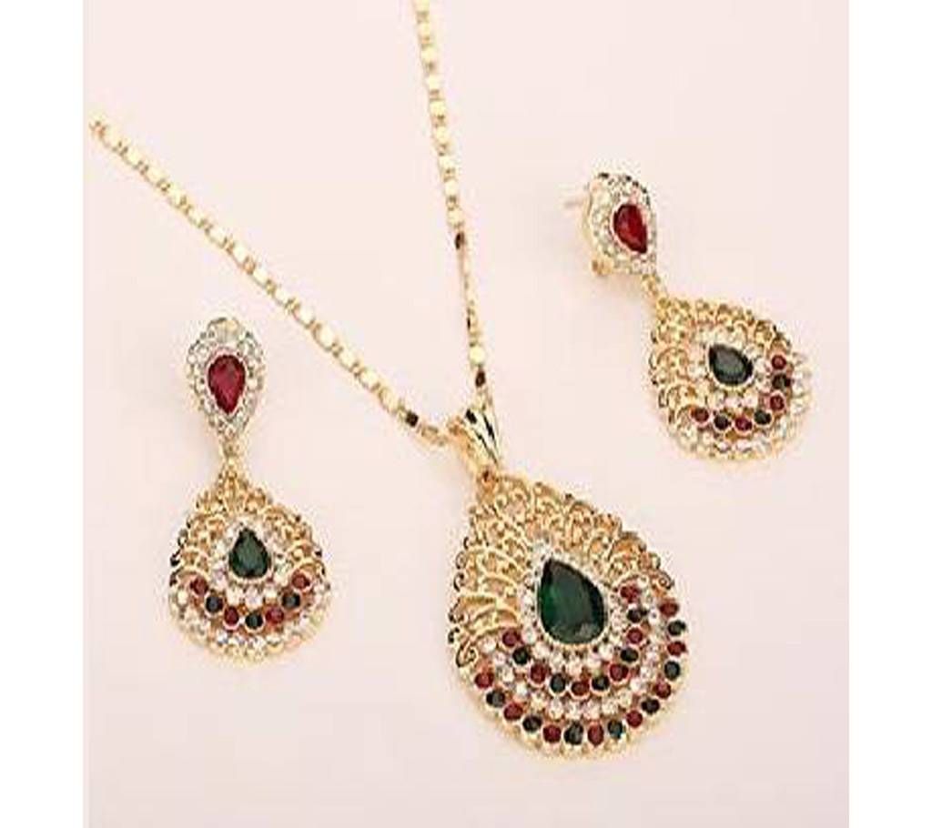 Gold Color Dubai/Turkish Jewelry Set