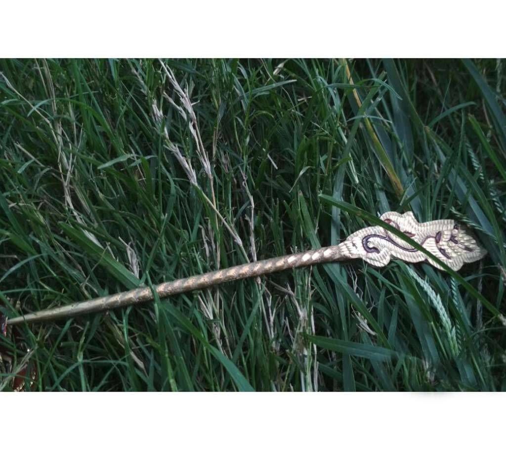 Real Copper Big Style Hair Stick  H3