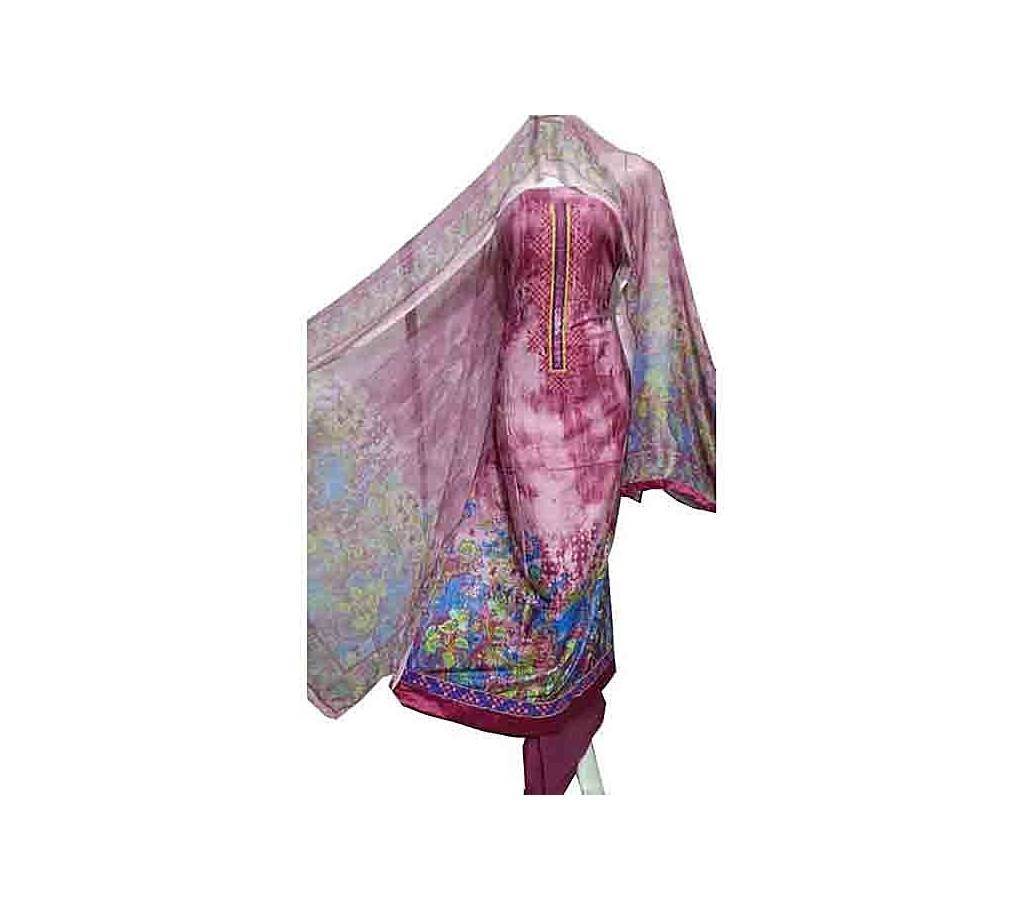  Unstitched Indian Cotton Salwar Kameez for Women