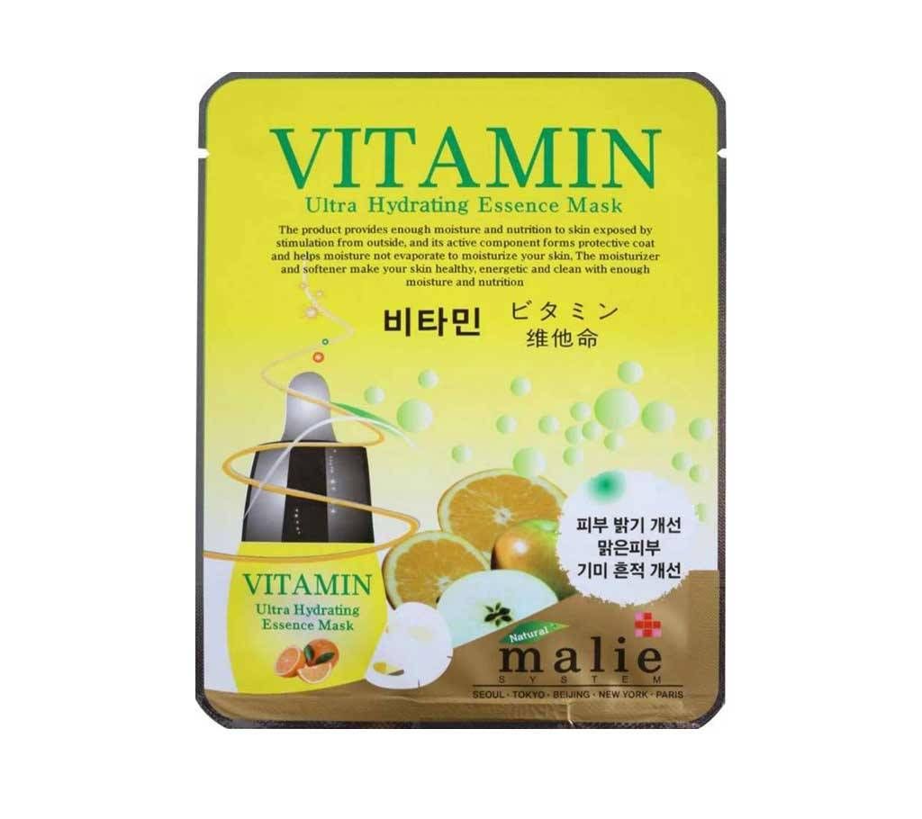 Ultra Hydrating Moisture Essence Mask Ekel Vitamin (25mlx5 Packs) Korea