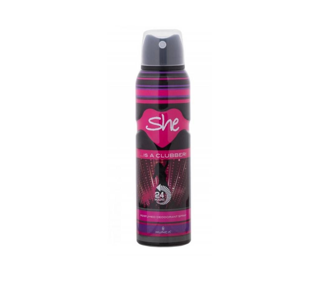 She is CLUBBER Deodorant for women (Turkey)