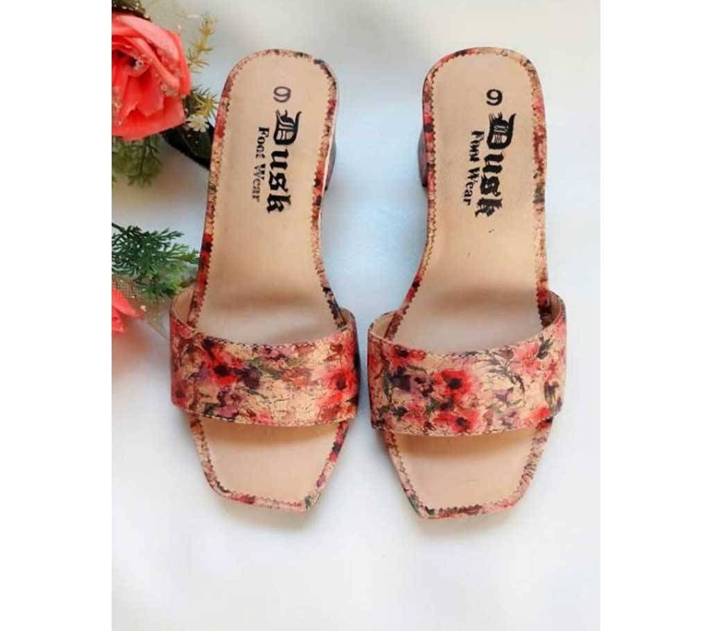 Ladies Synthetic Leather Pumpy Sandal