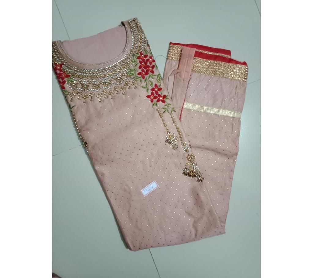 Indian boutique unstitched three piece