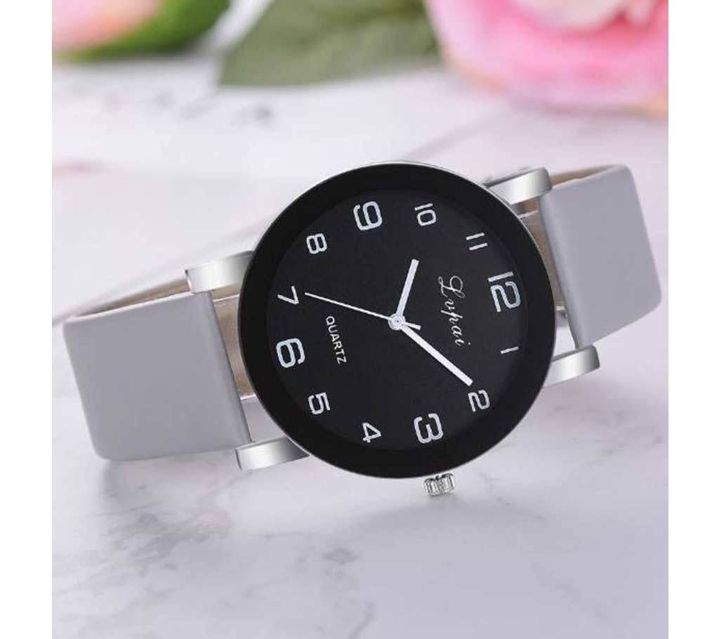 Leather woman Watch