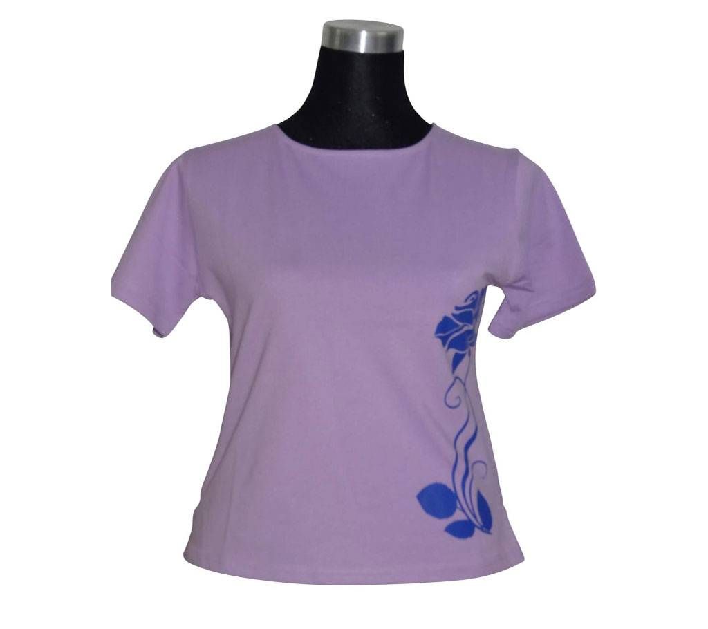 C. Petal Basic Ladies T-Shirt