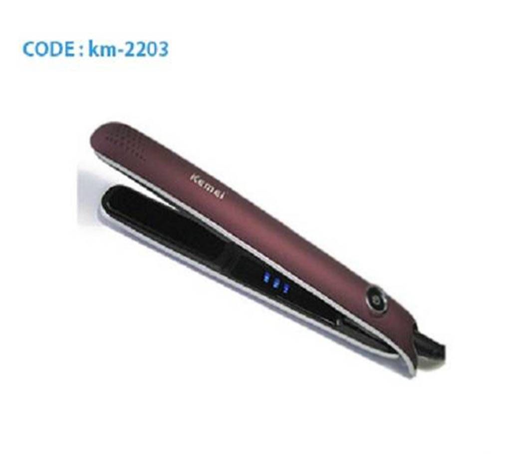 Kemei Straight roll dual-use straightening electric hair curler
