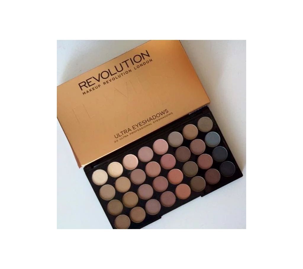 Revolution 32 Eyeshadow Palette Flawless - UK 