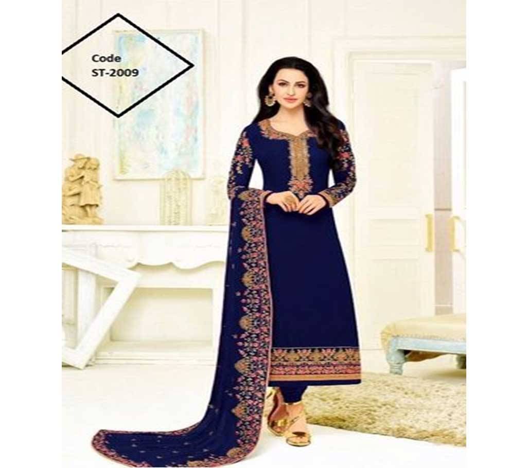 Georgette Unstitched Three piece Shalwar Kameez for Women
