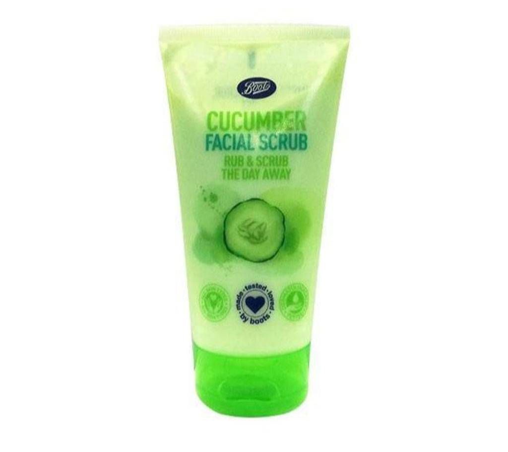 Boots cucumber facial scrub 150ml UK