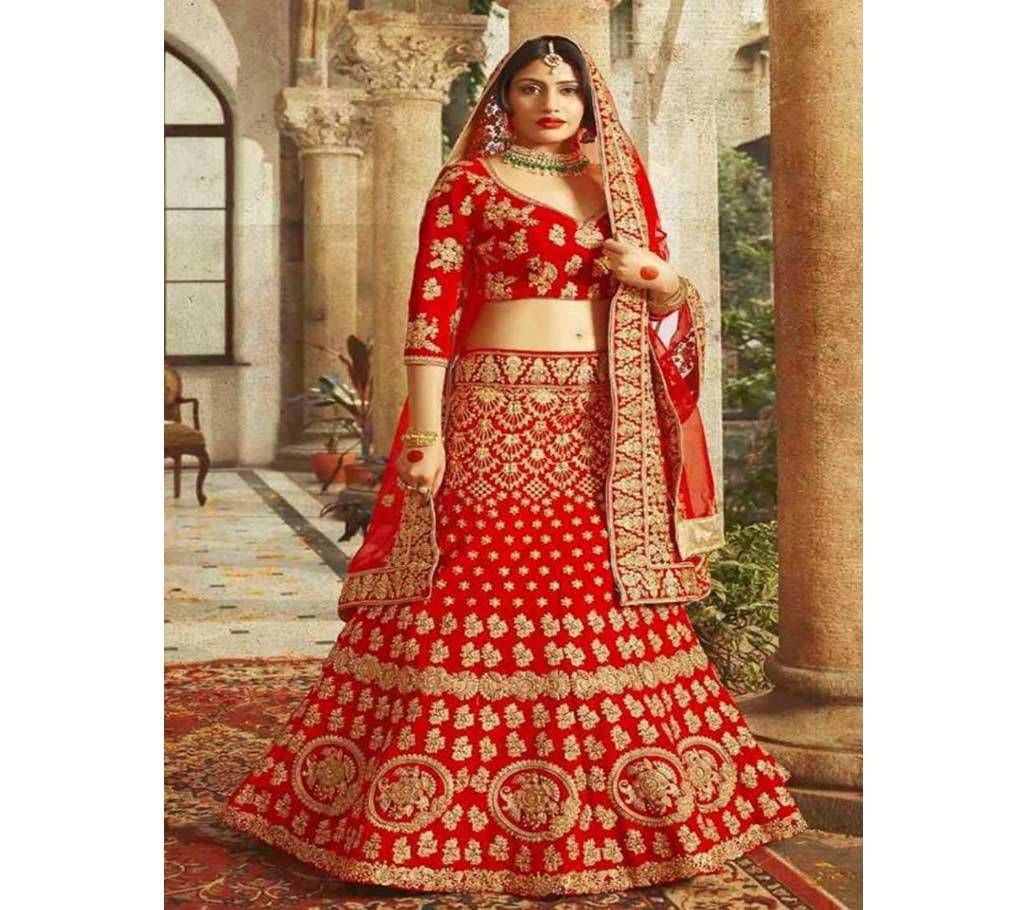 Indian weightless Georgette Embroidery Lehanga For women