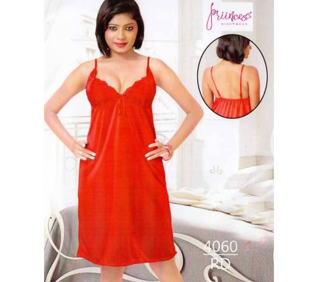 Three Part Night Dress-4060 RD