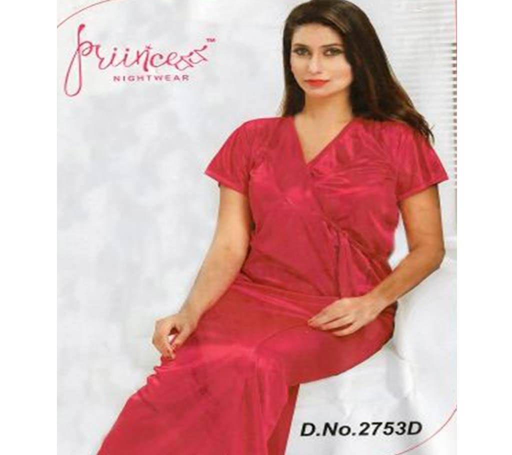 Fashionable Two Part Nighty-2753 D