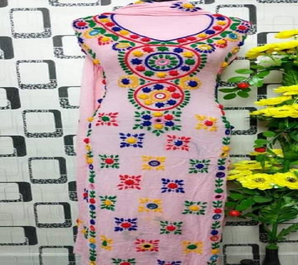 Pakistani Fulkari Two Piece