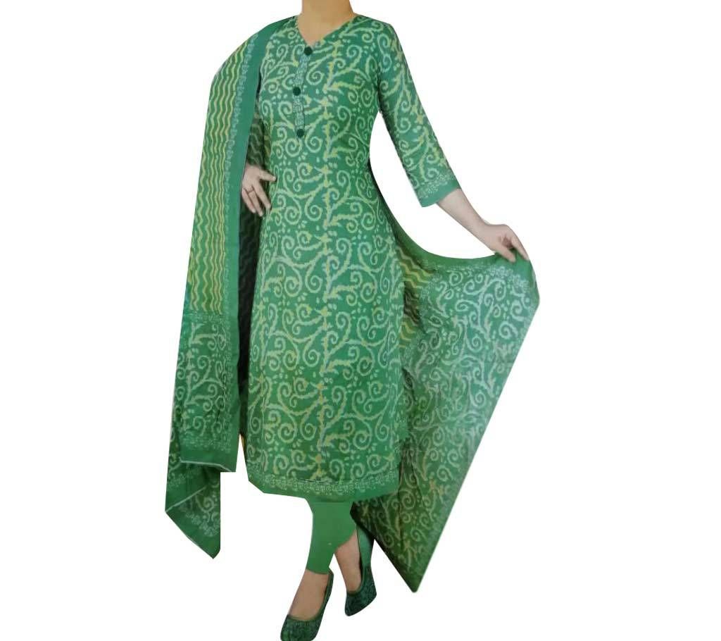 unstiched Cotton printed 3-Pcs