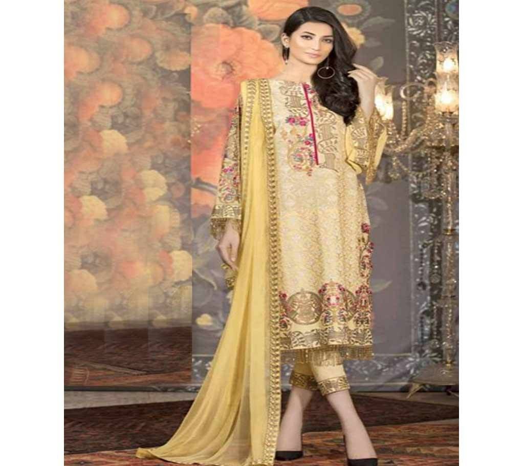 Johra Pinks Eid Festive Vol 2 - JH 215/A - Beige - LKC
