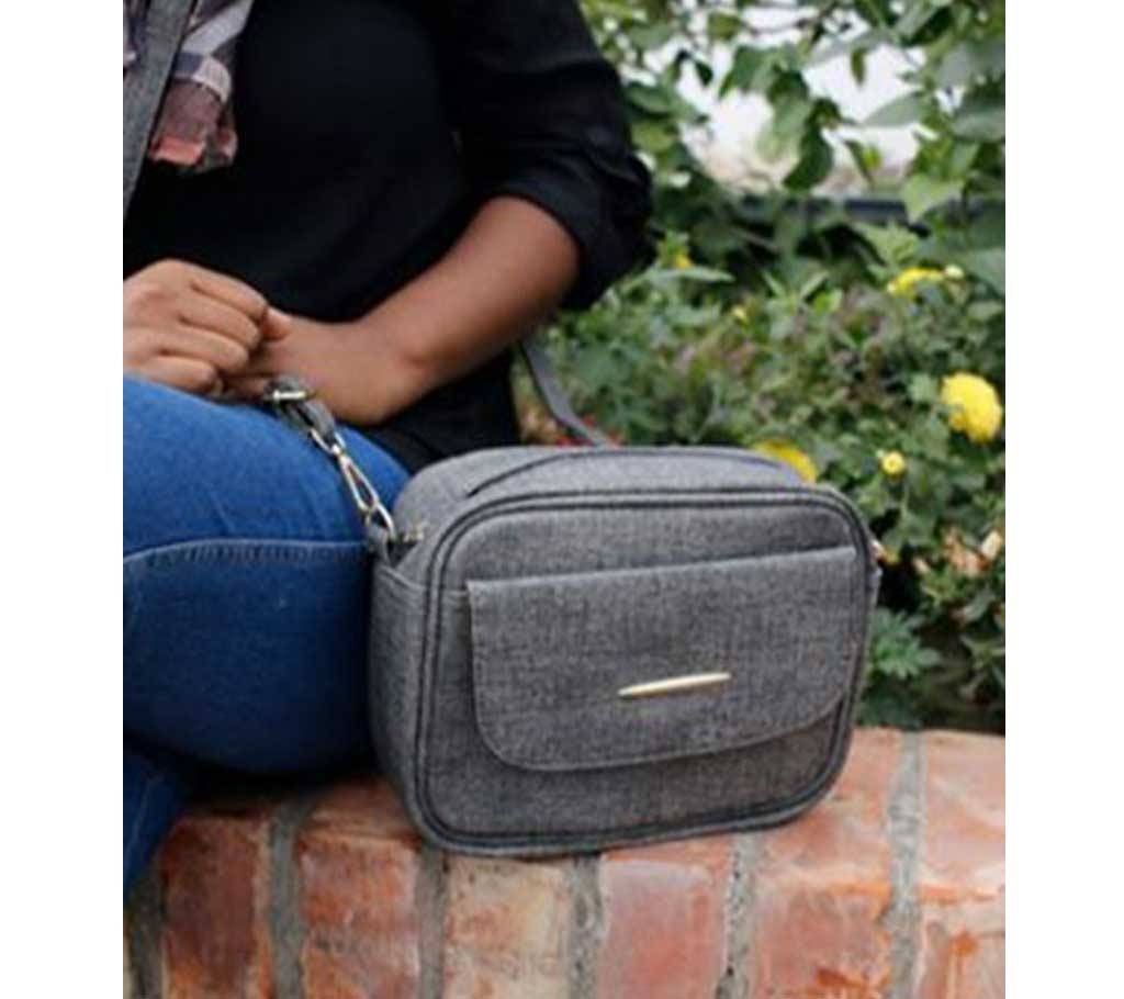 Grey 2 in 1 Ladies Side Bag 25 - A910
