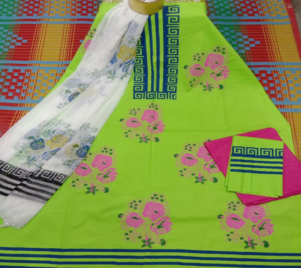 block Printed kamiz