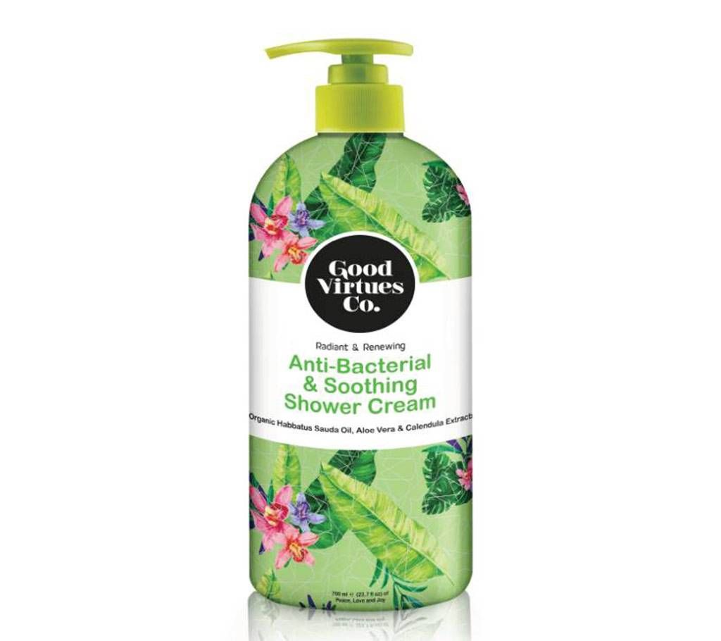 Good Virtues Co Anti-Bacterial & Soothing Shower 700ml Malaysia